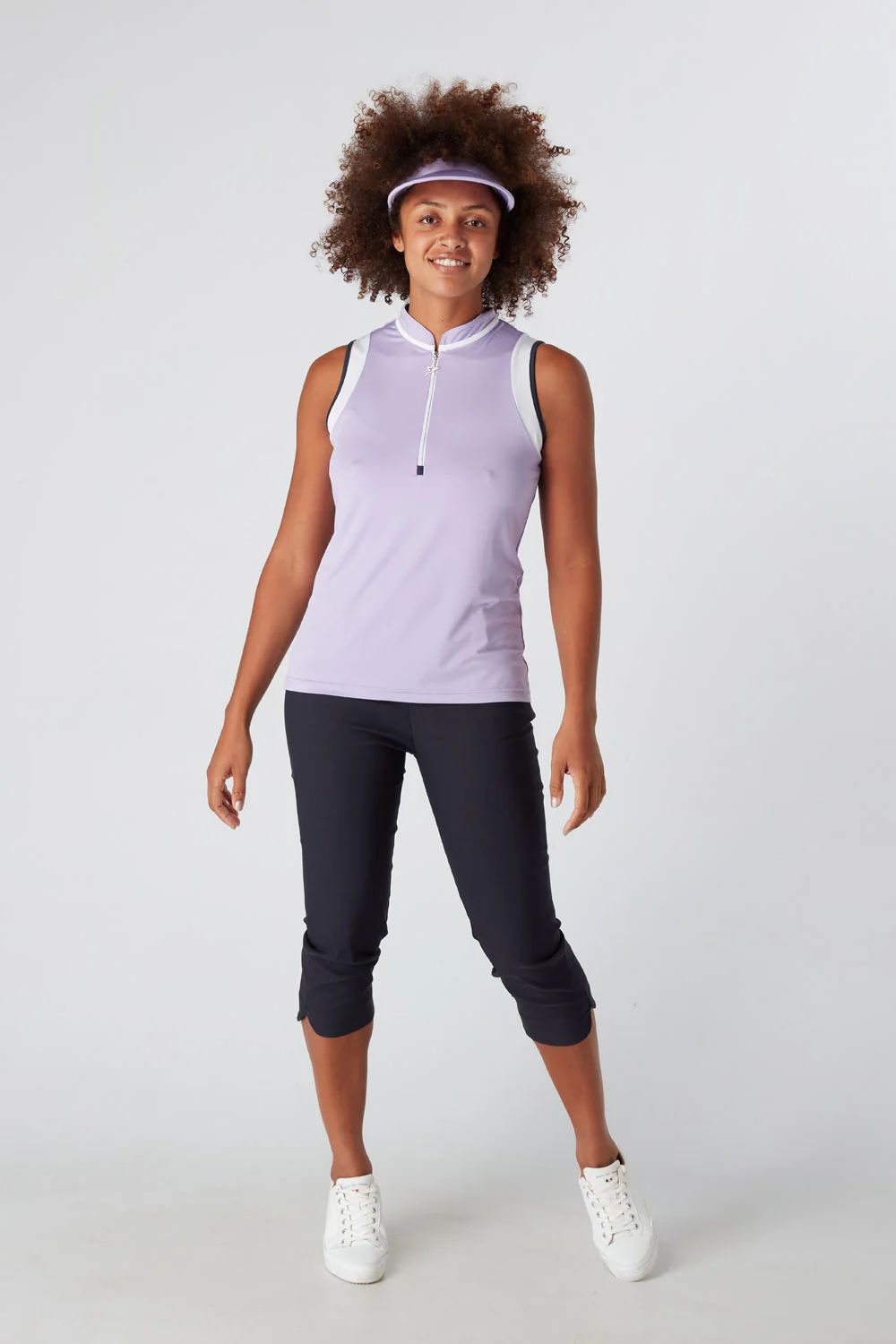 Alice Sleeveless Digital Lavender - Image 2