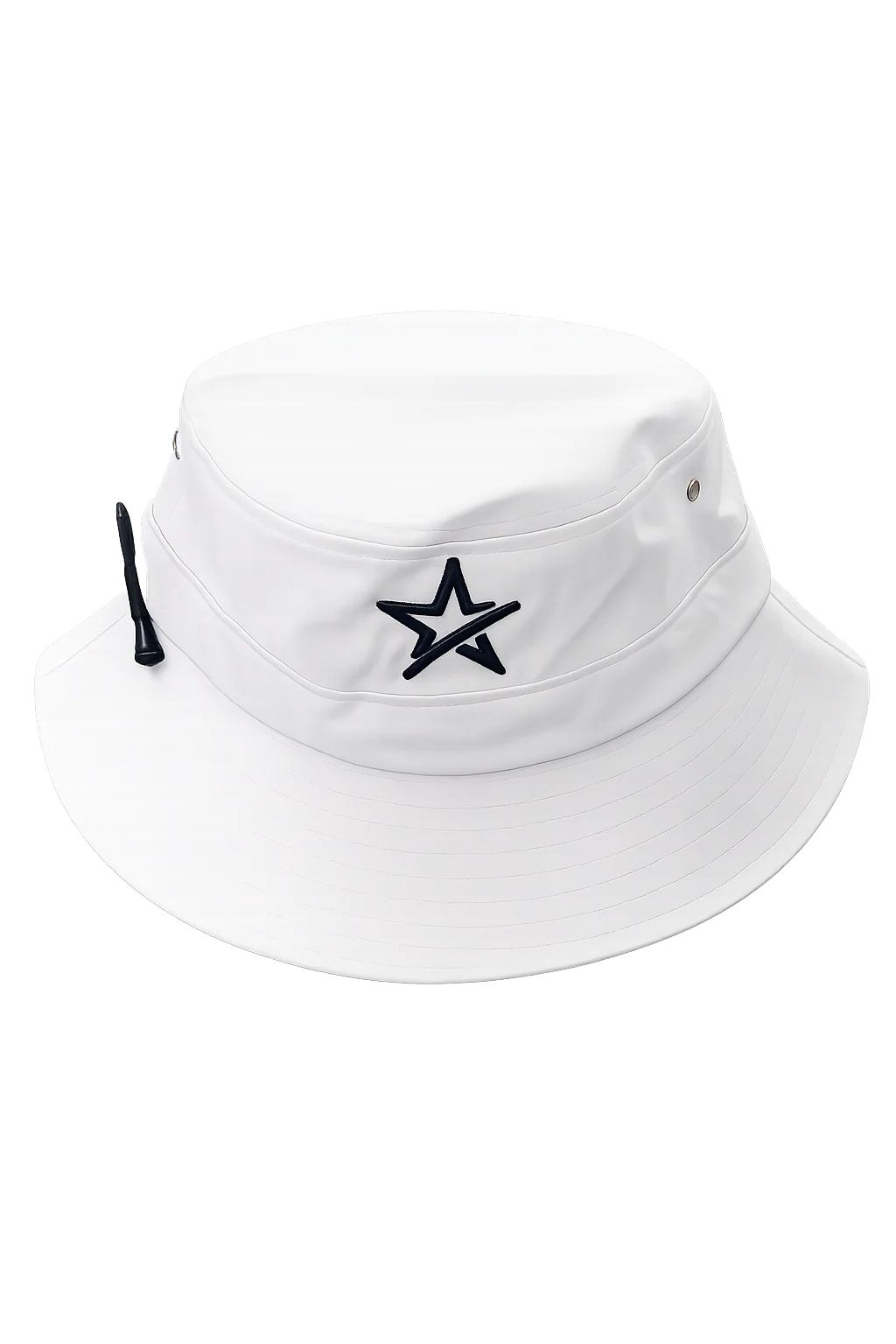 Annabelle Adjustable Bucket Hat White - Image 2