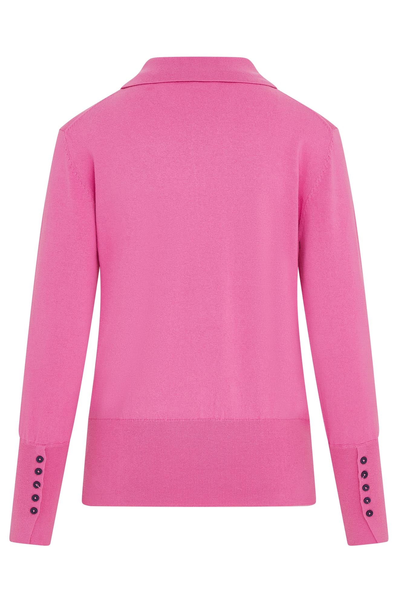 Blush Cotton Sweater Super Pink - Image 5