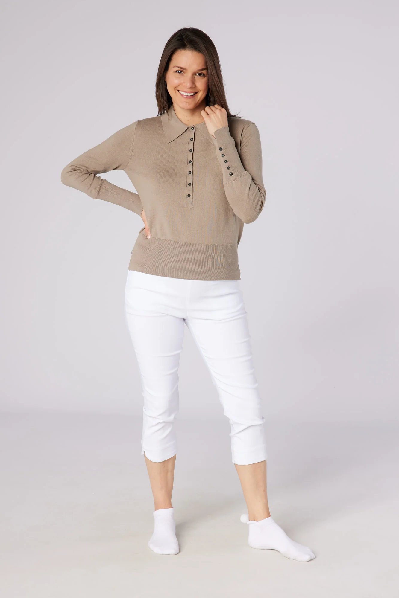 Blush Cotton Sweater Elephant - Image 3