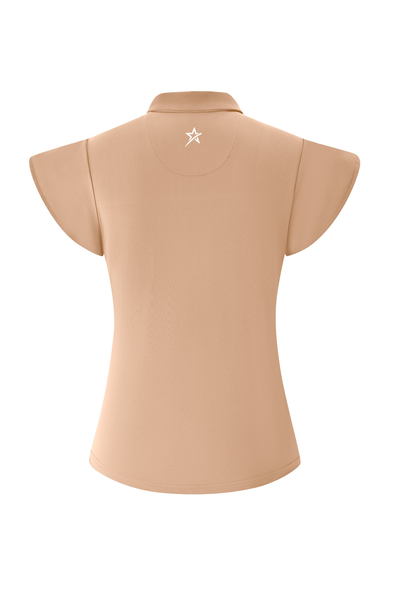 Breeze Fluted Cap Sleeve Caramel Latte - Image 5