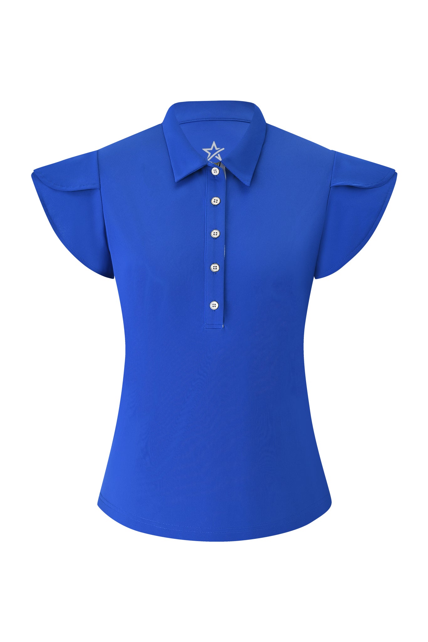 Breeze Fluted Cap Sleeve Dazzling Blue - Image 5