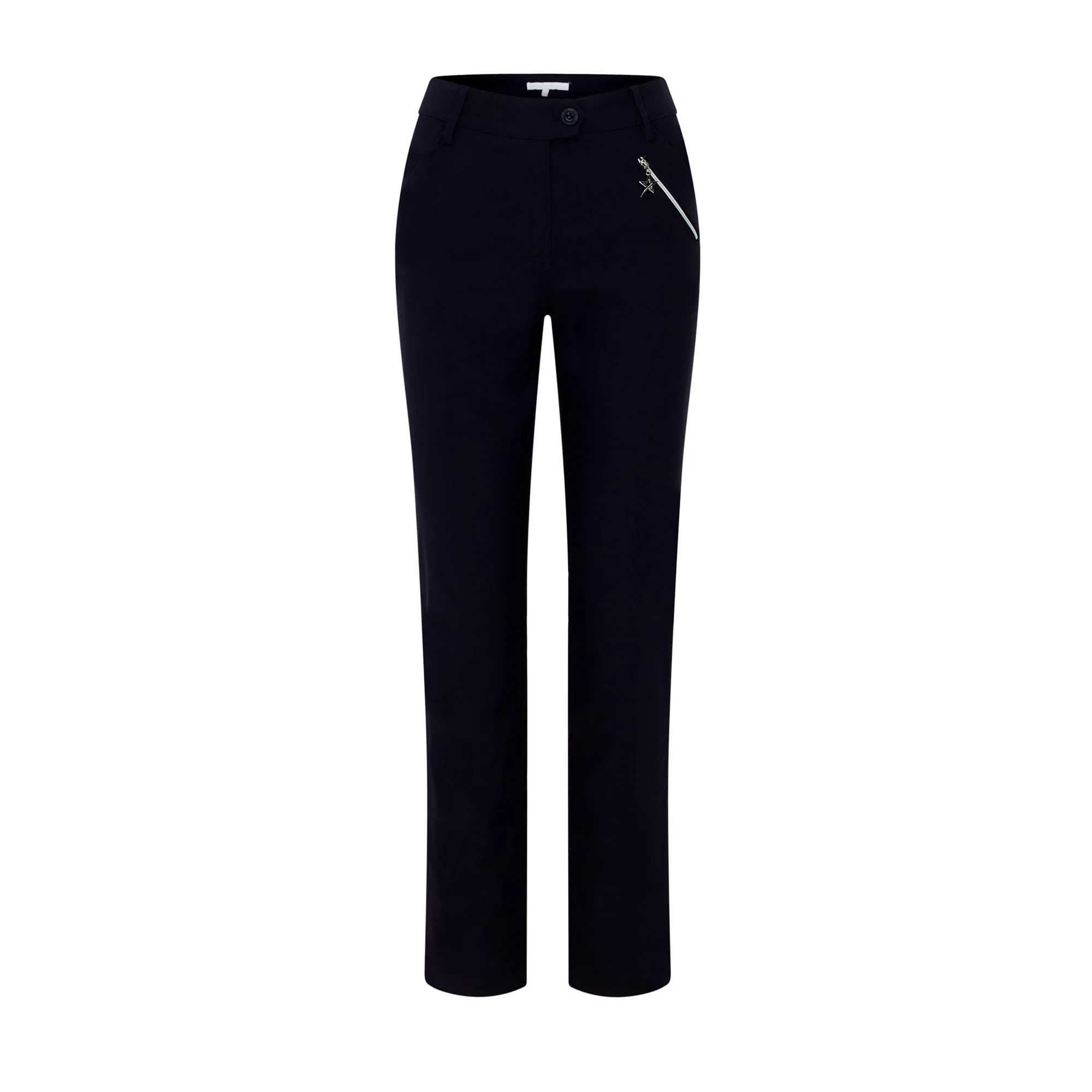 Classic Zip Trouser Navy - Image 3