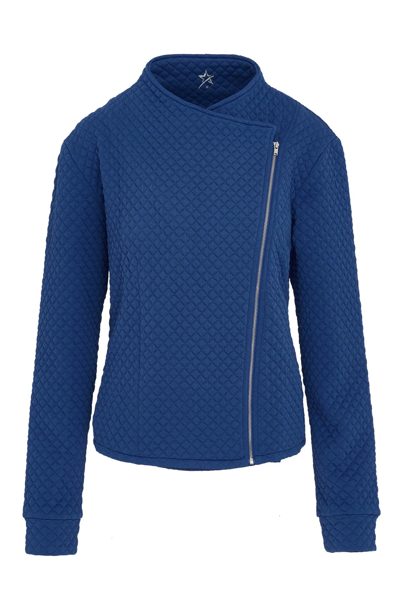 Cyrus Biker Style Jacket True Blue - Image 6