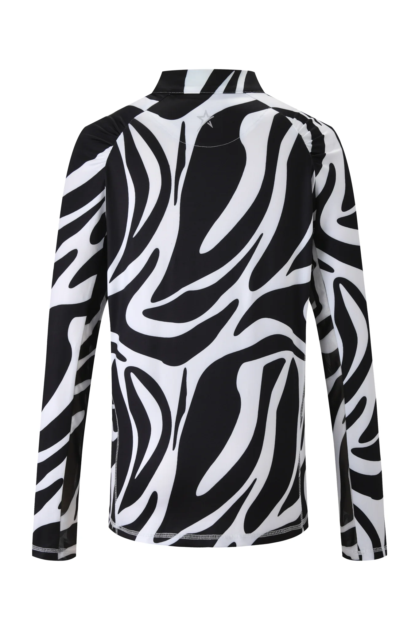 Elaine Net 1/4 Zip Lynx Lime - Image 8