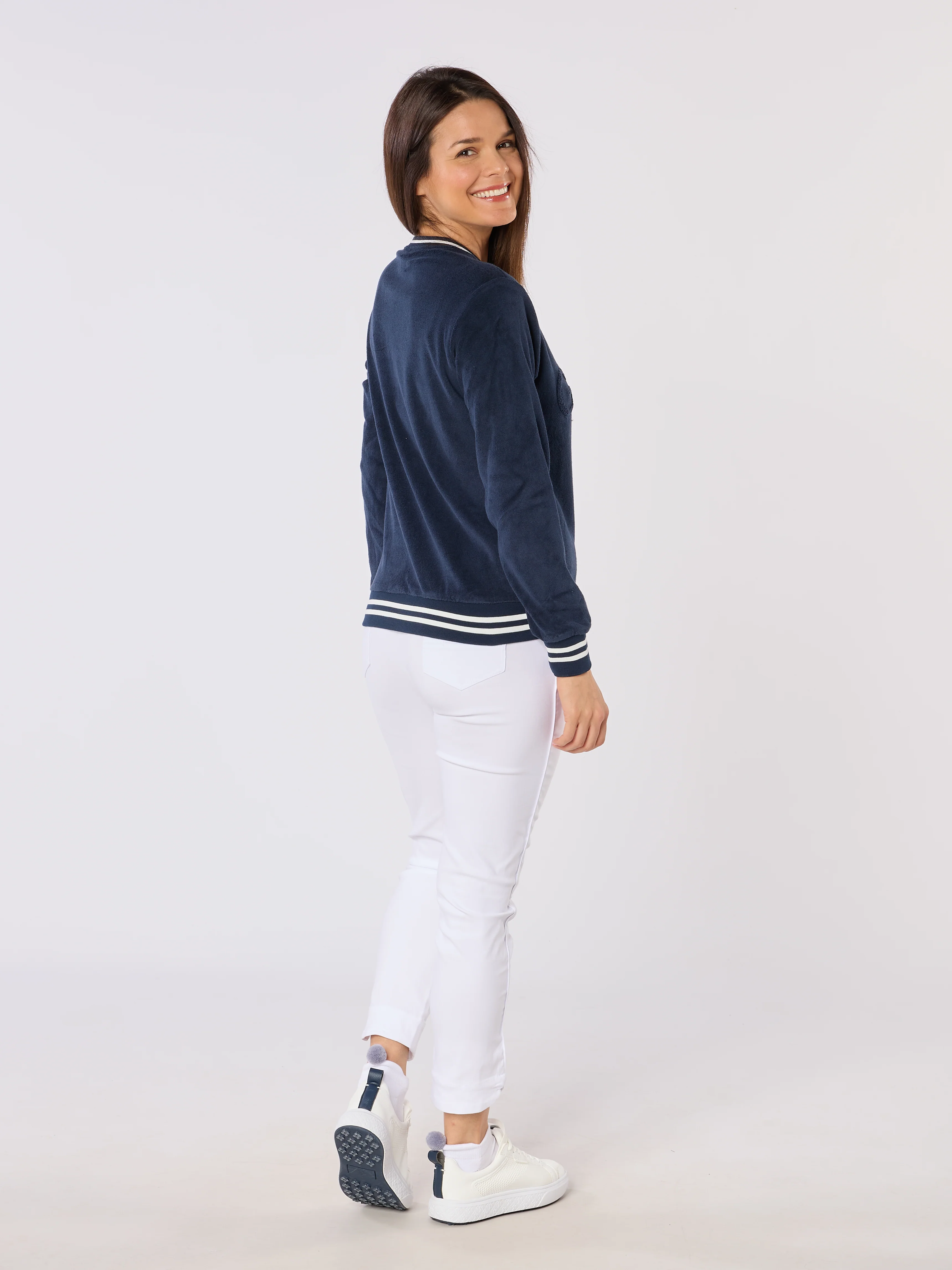 Elio Icon Sweater Navy - Image 3