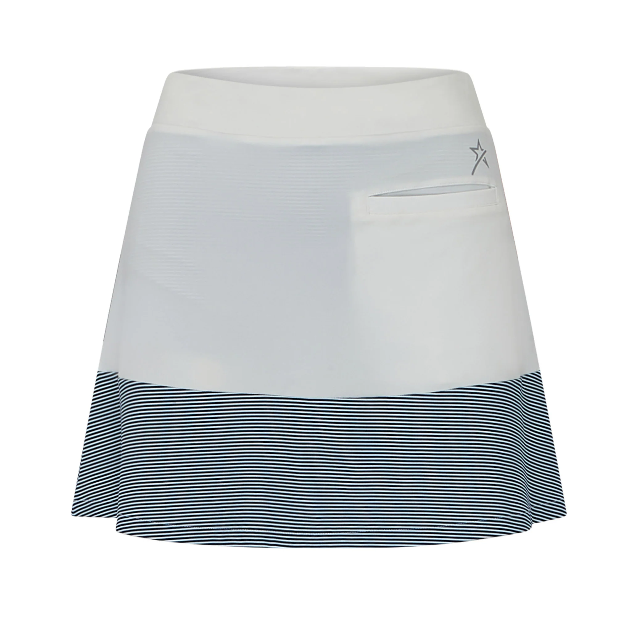 Emma Elite Stripe Skort Navy Stripe - Image 3