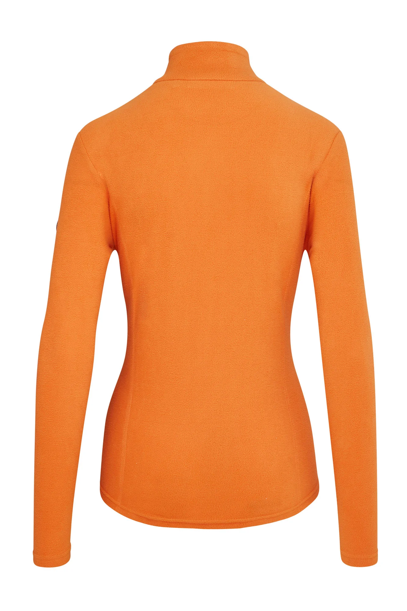 Frankie Lightweight 1/4 Zip Fleece Orange Fizz - Image 5