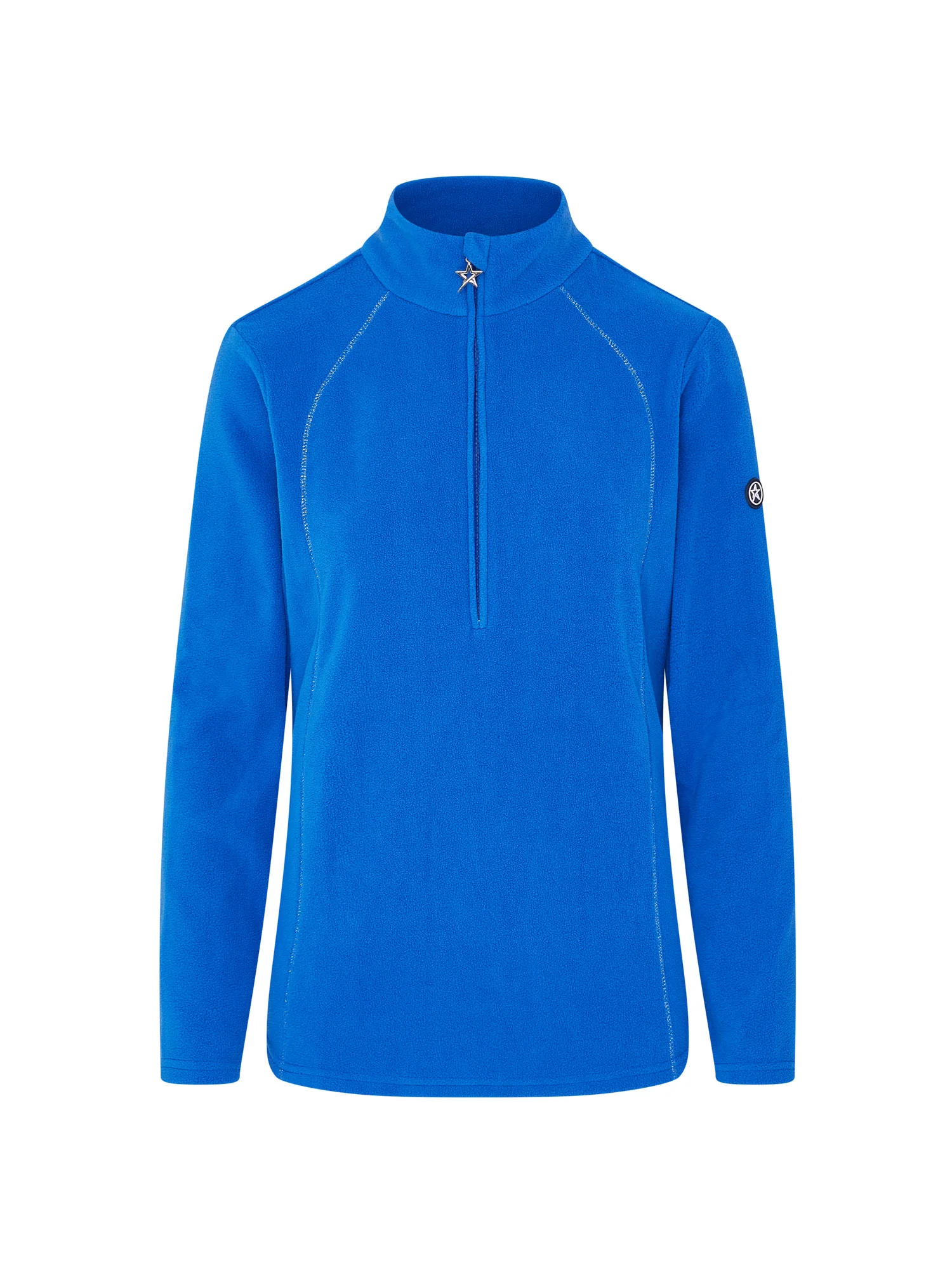 Frankie Lightweight 1/4 Zip Fleece Dazzling Blue - Image 7