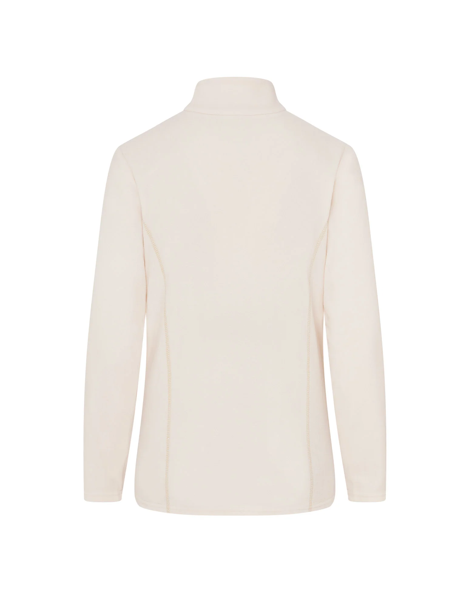Frankie Lightweight 1/4 Zip Fleece Winter White - Image 5