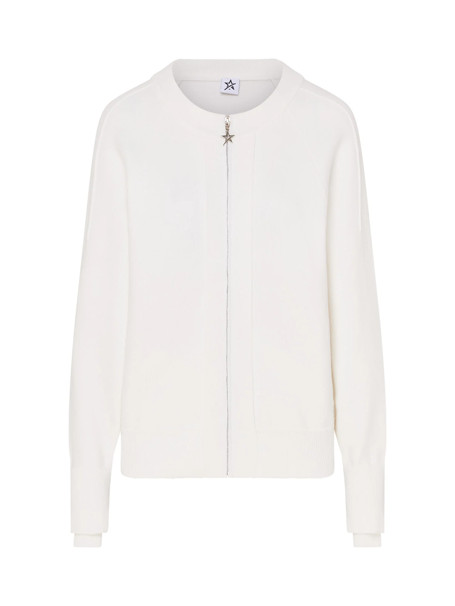Gabrielle Elite Lined Bomber Jacket Winter White - Image 3