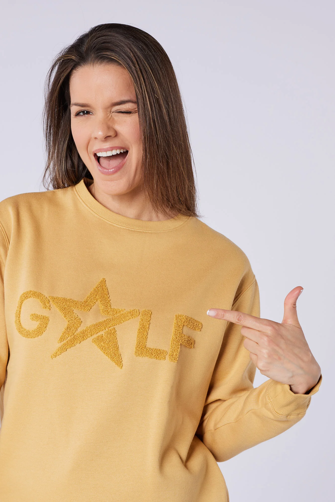 Swing Sweatshirt Gold - Image 3