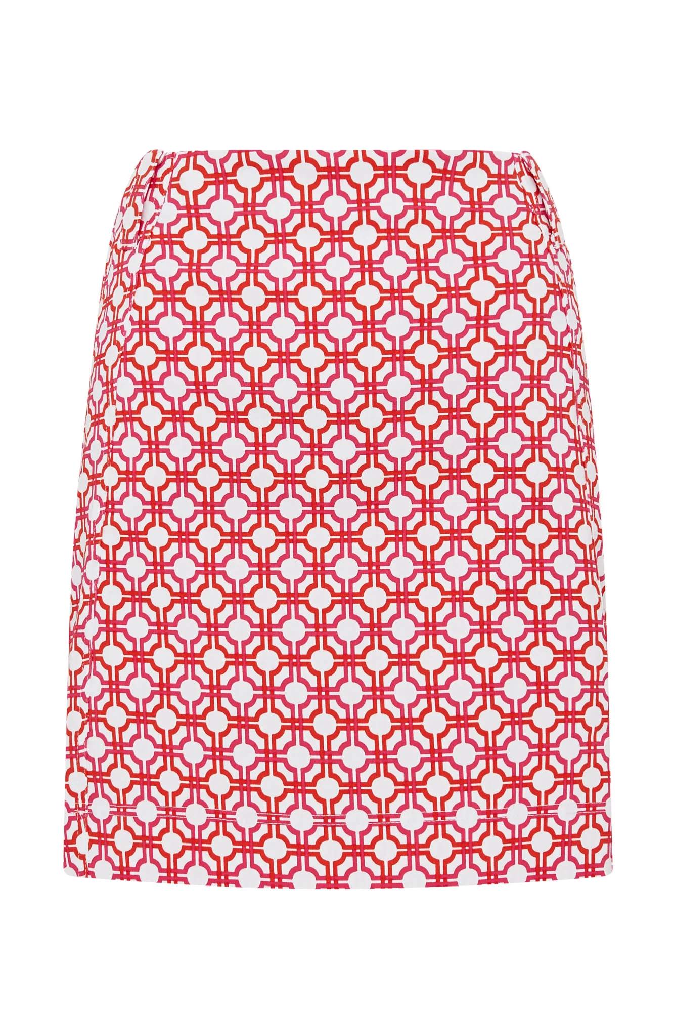 Lucy Pull On Skort Lush Pink & Manadarin - Image 3