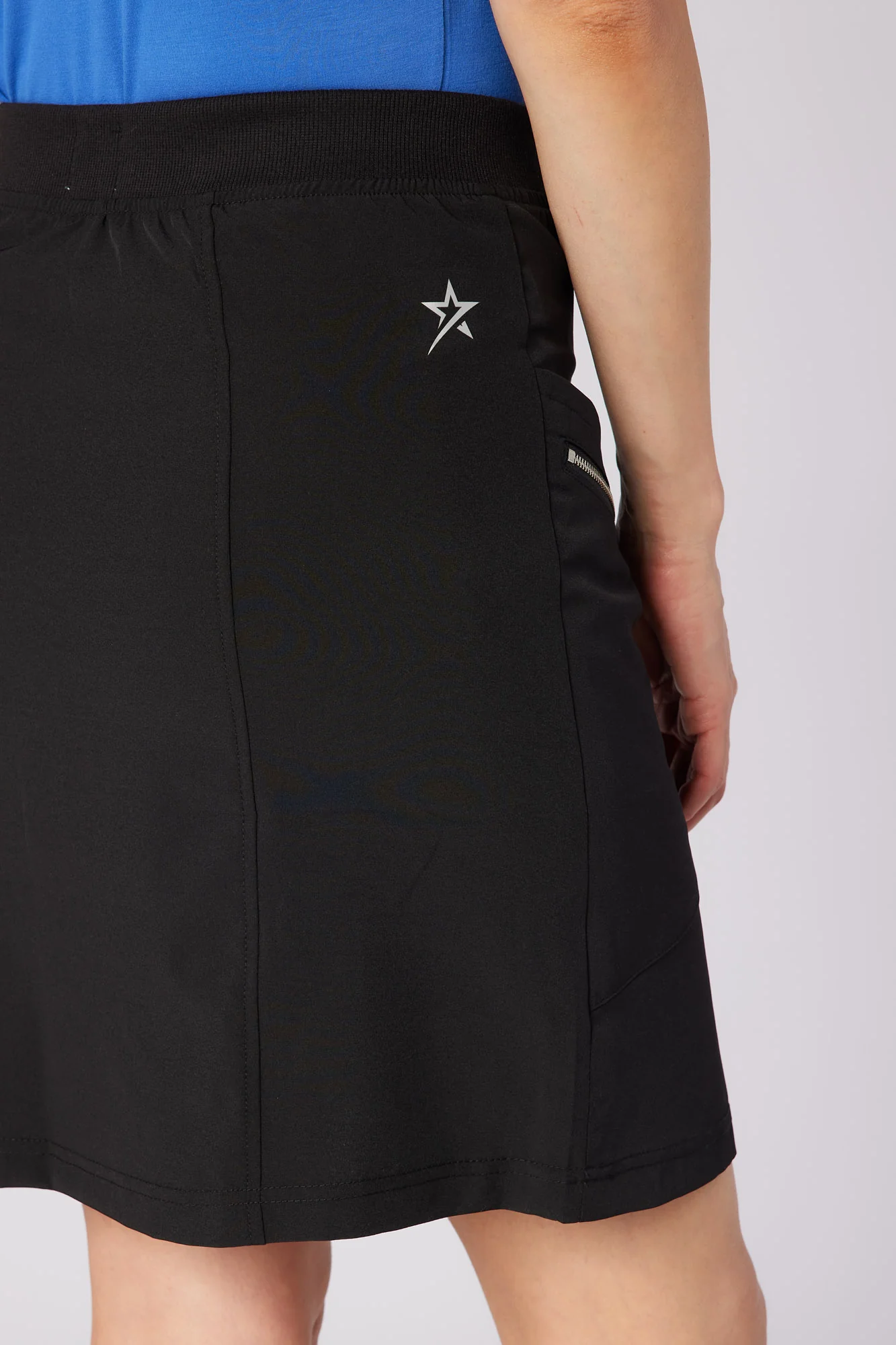 Lulu Lightweight Skort Black - Image 3