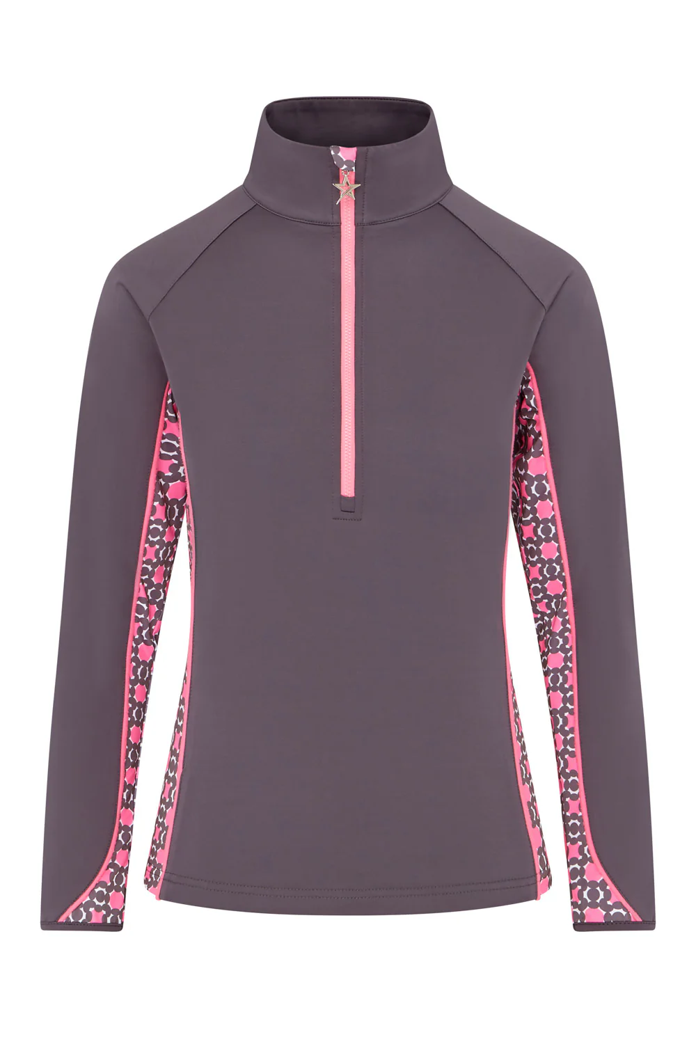 Maisy 1/4 Zip Tech Neon Pink - Image 2