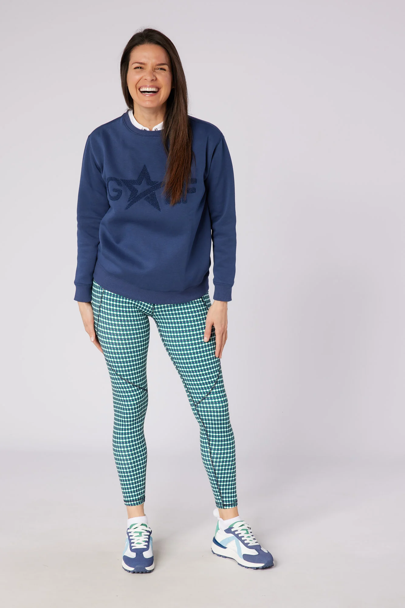Mandy Full Stretch Leggings Aquatic Awe - Image 4