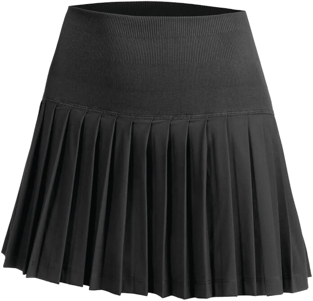 Molly Pleat Skort Black - Image 3