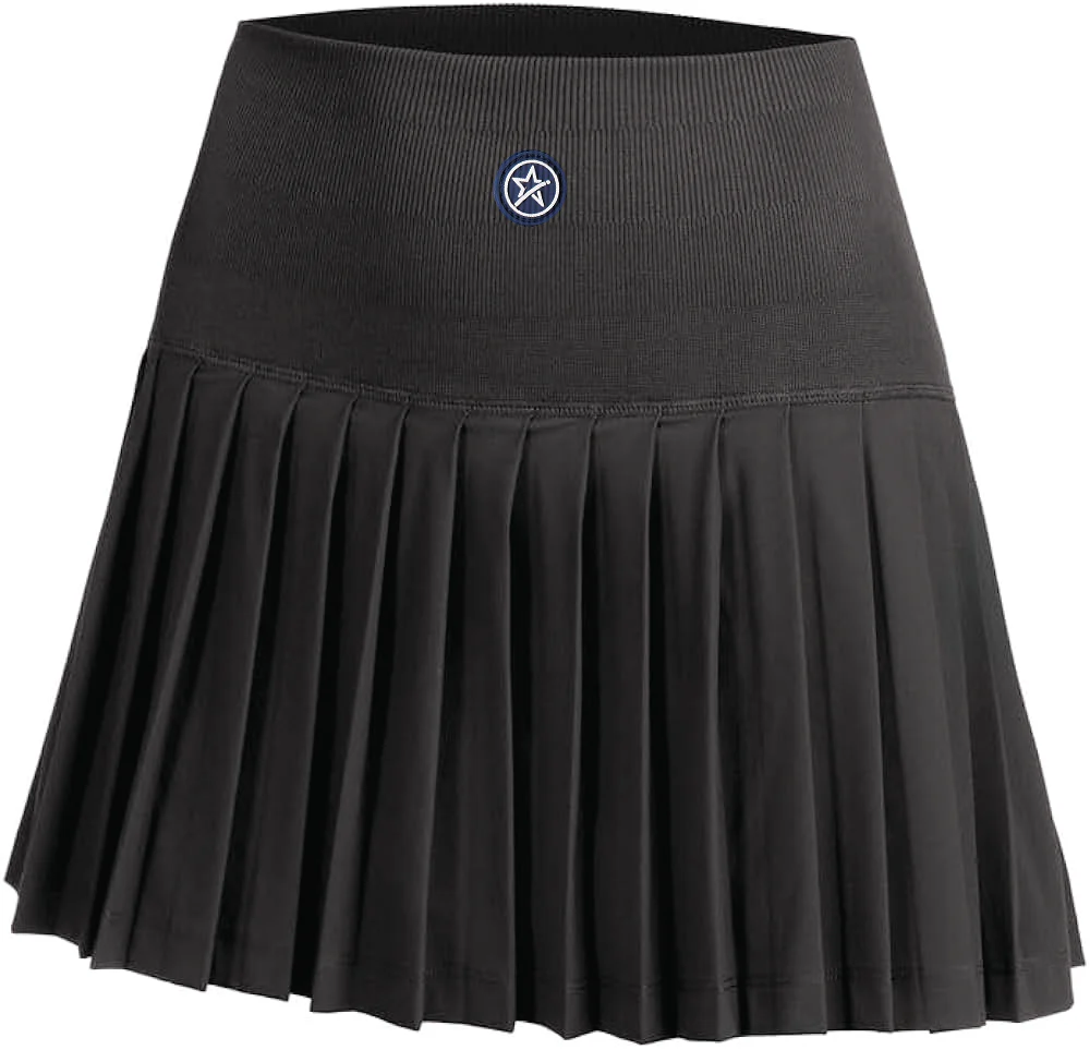Molly Pleat Skort Black - Image 4