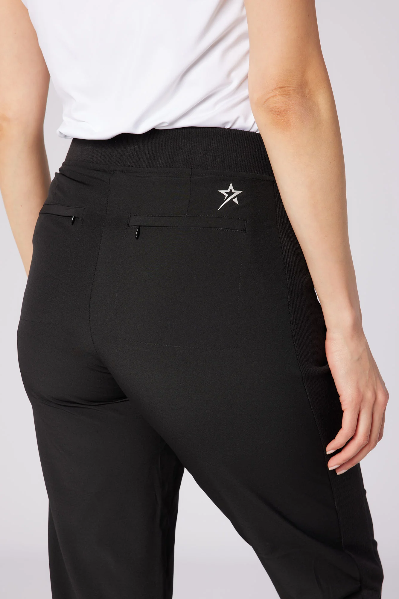 Sally Lightweight Trouser Black - Image 3