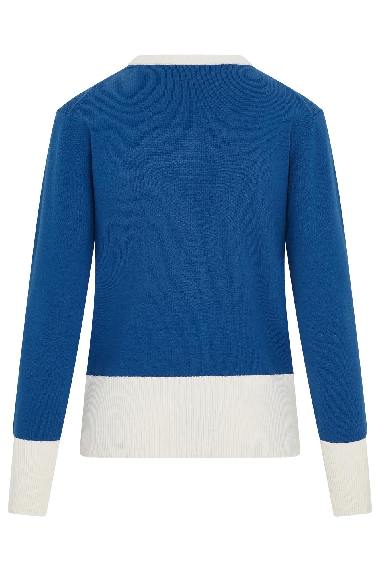 Sugar Sustainable Sweat True Blue & White - Image 5