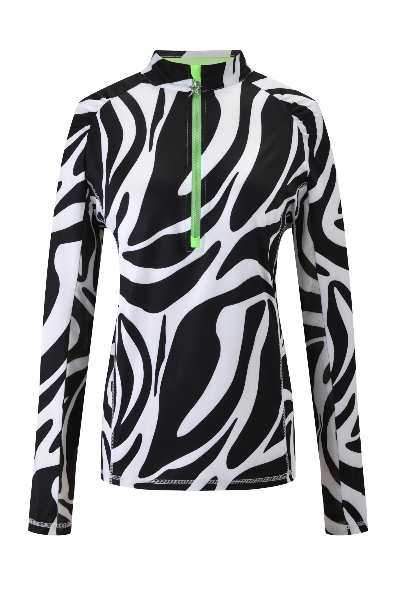 Valentina 1/4 Zip Lynx Lime - Image 6