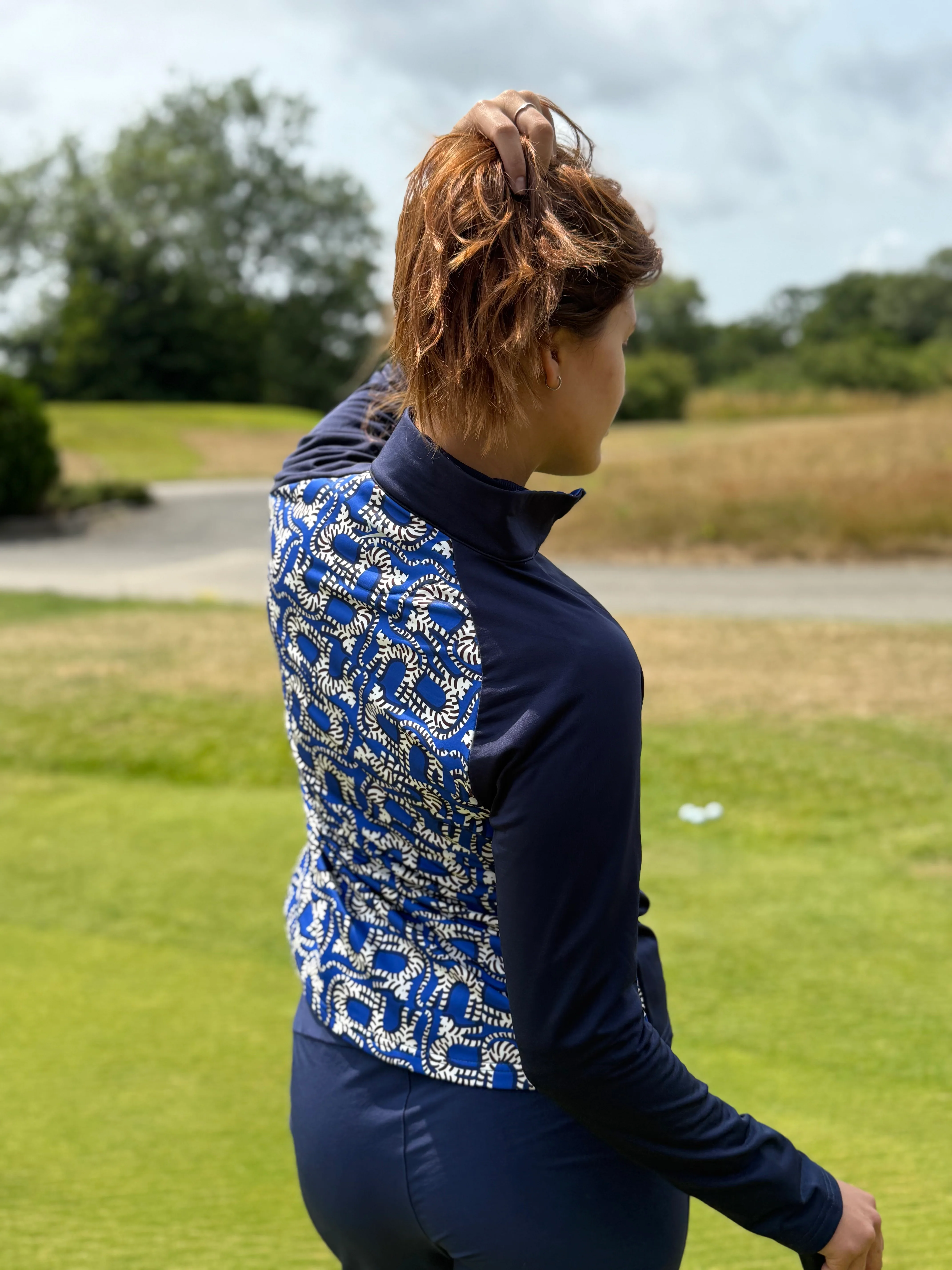 Winnie 1/4 Zip Animal Instinct - Image 3